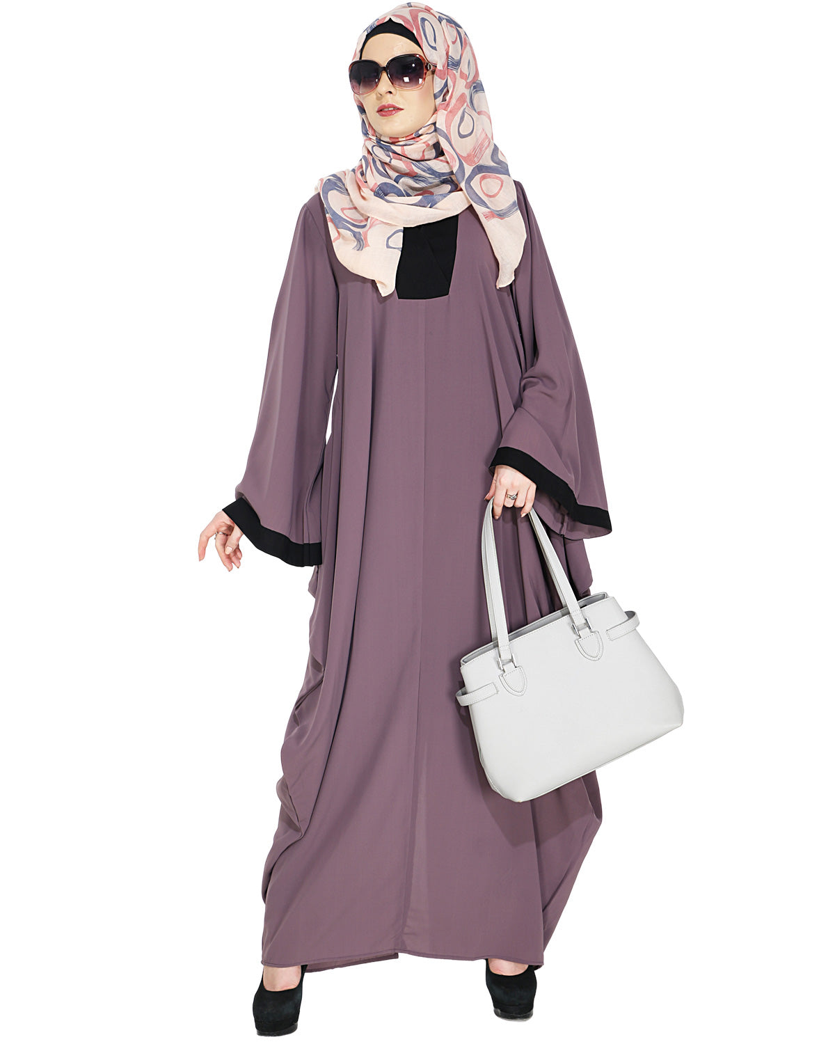Plum Casual Kaftan Purple