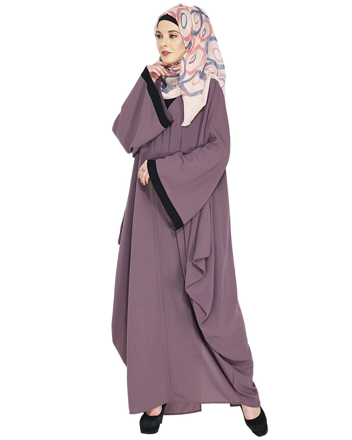 Plum Casual Kaftan Purple