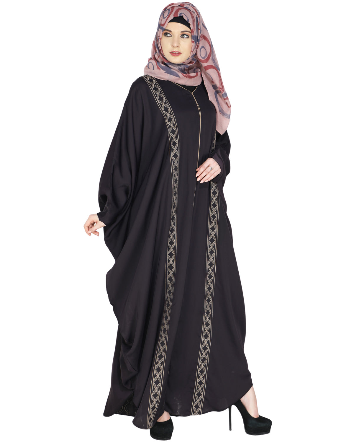 Ravishing Black Kaftan Brown