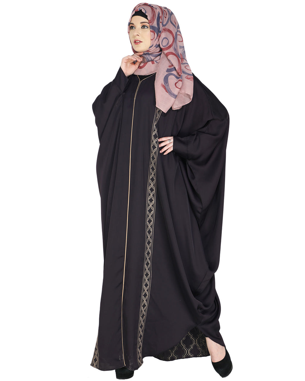 Ravishing Black Kaftan Brown