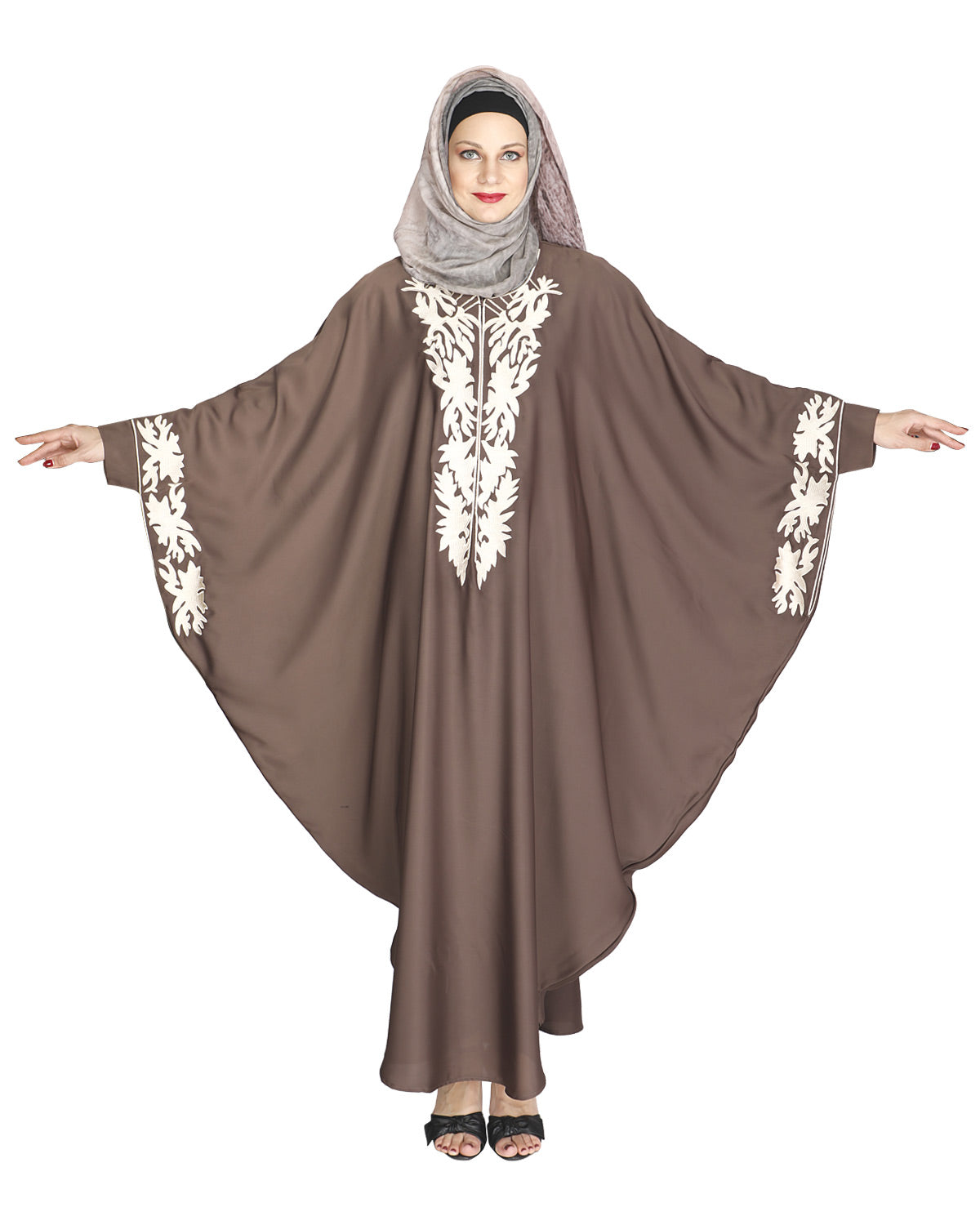 Aesthetically Elegent Kaftan Purple