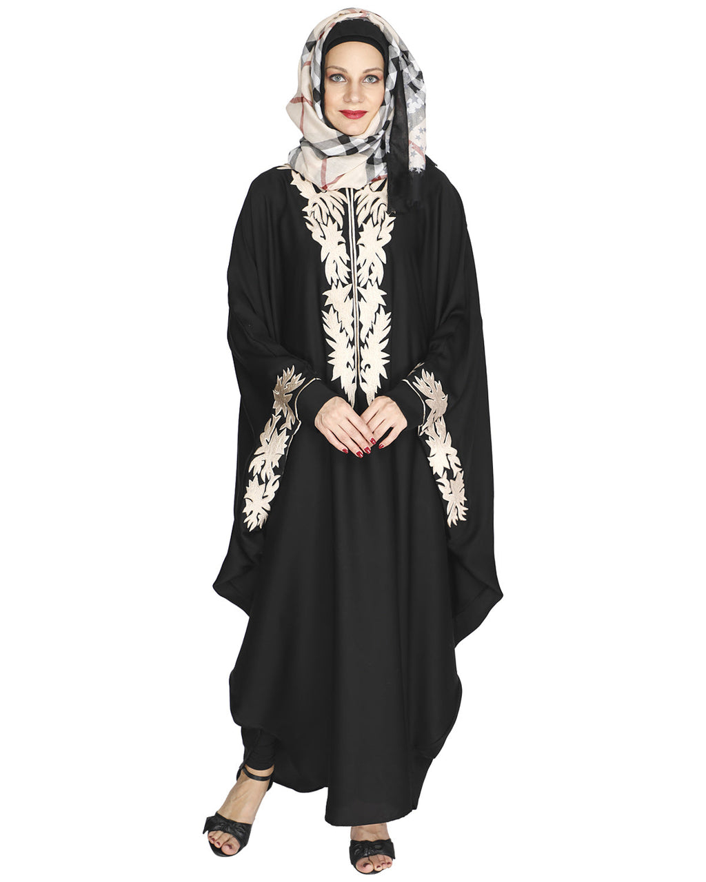 Aesthetically Elegent Kaftan Black