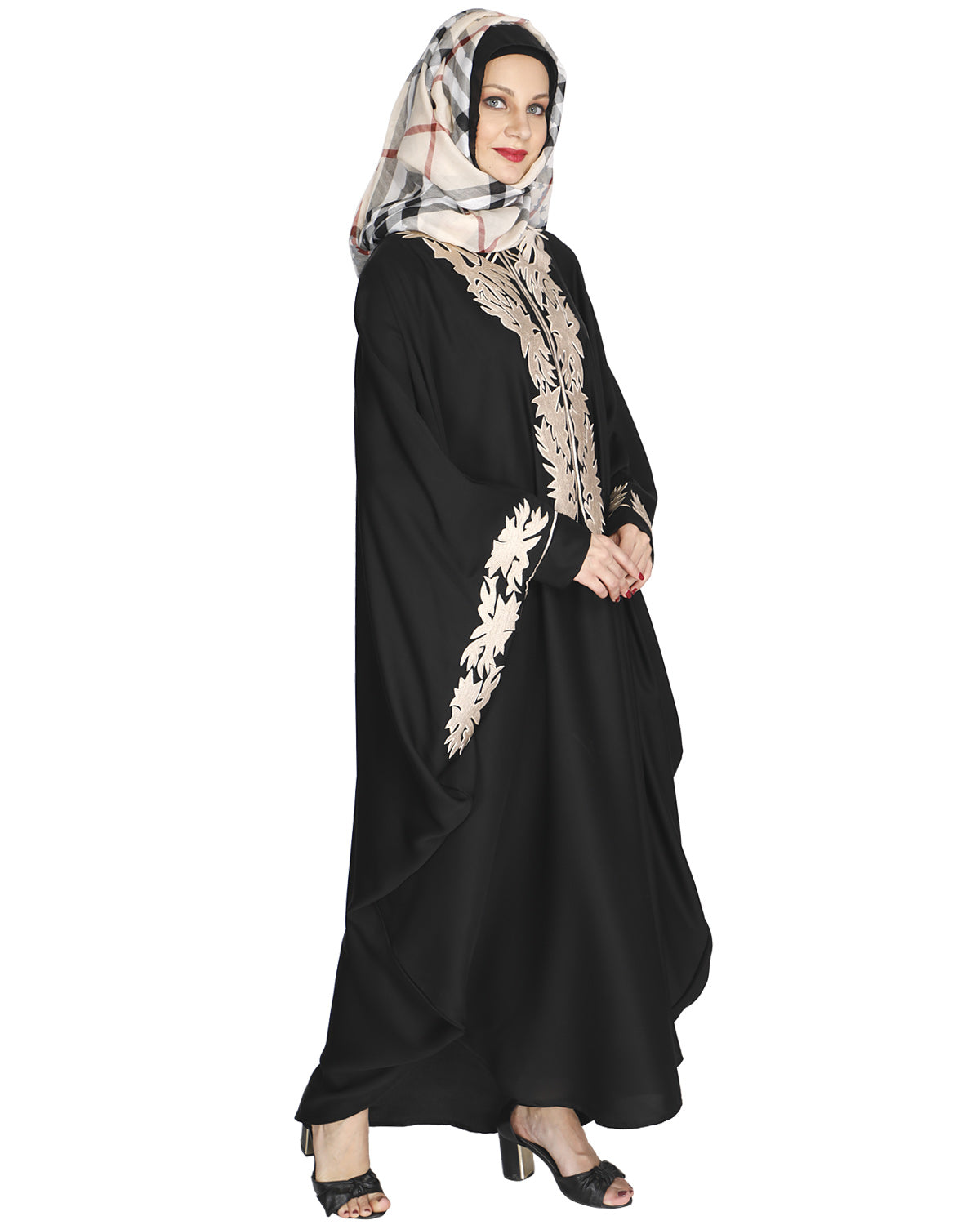 Aesthetically Elegent Kaftan Black