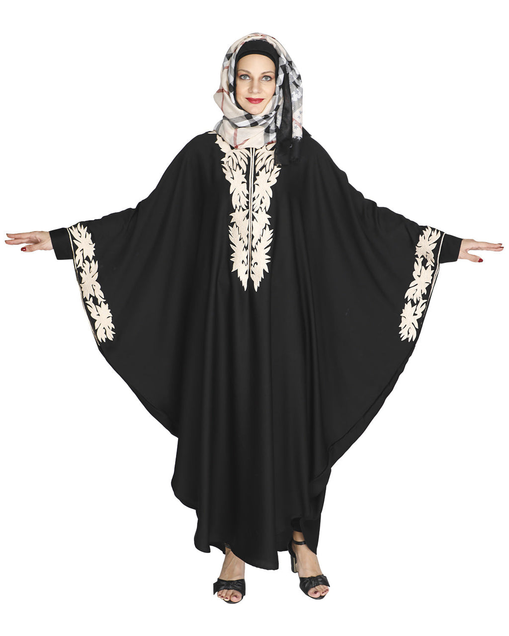 Aesthetically Elegent Kaftan Black