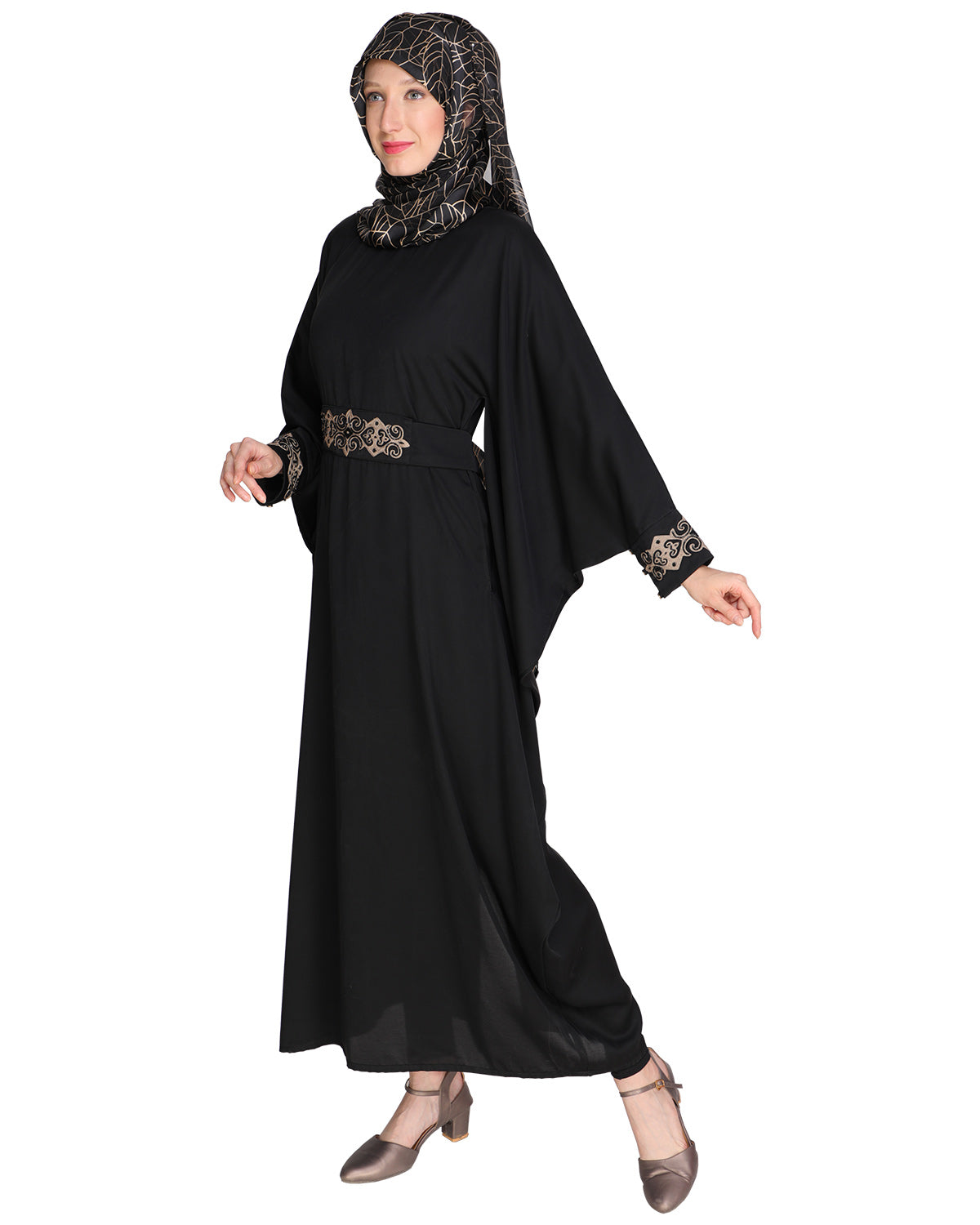 Amazeballs Black Kaftan Black