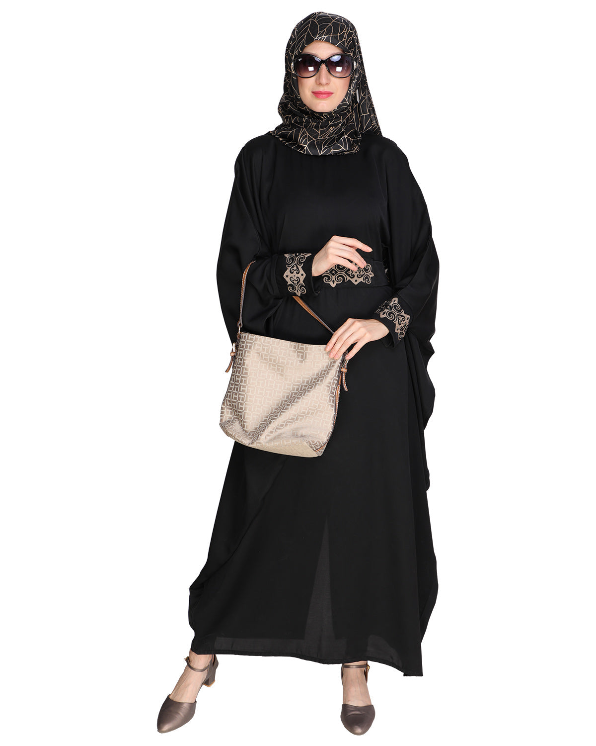 Amazeballs Black Kaftan Black