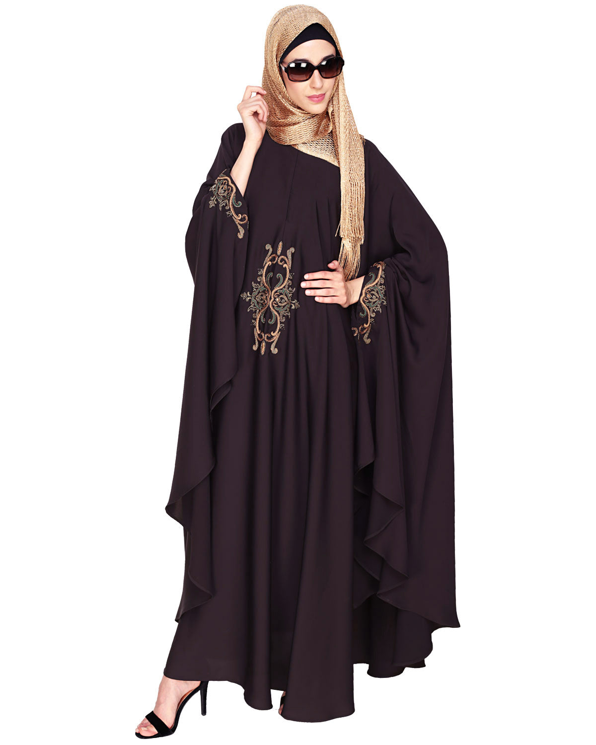 Irani Kaftan Dark Purple One Size