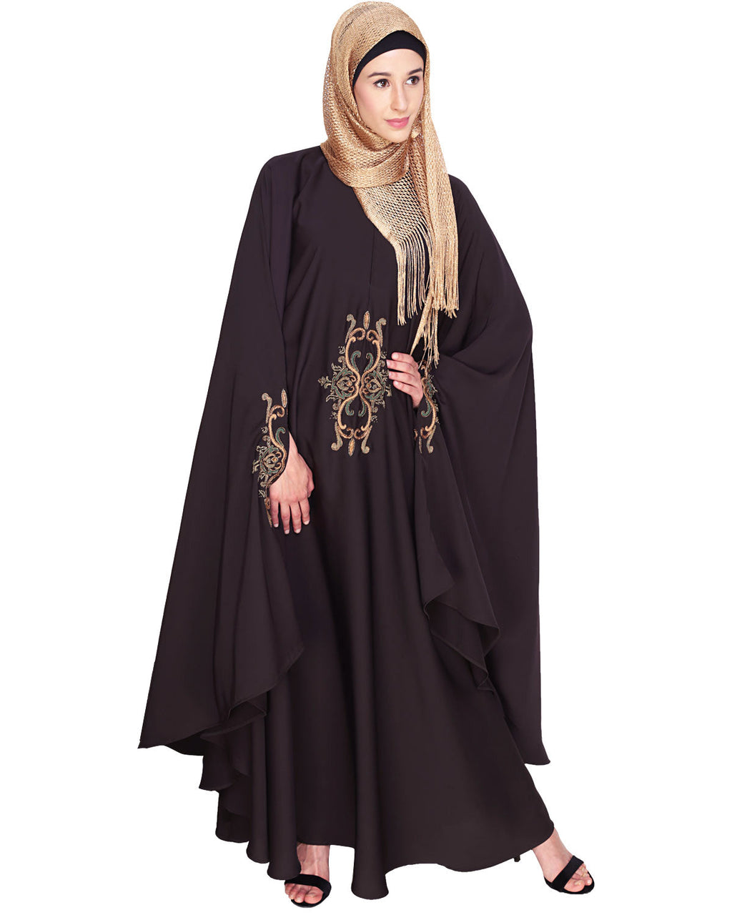 Irani Kaftan Dark Purple One Size