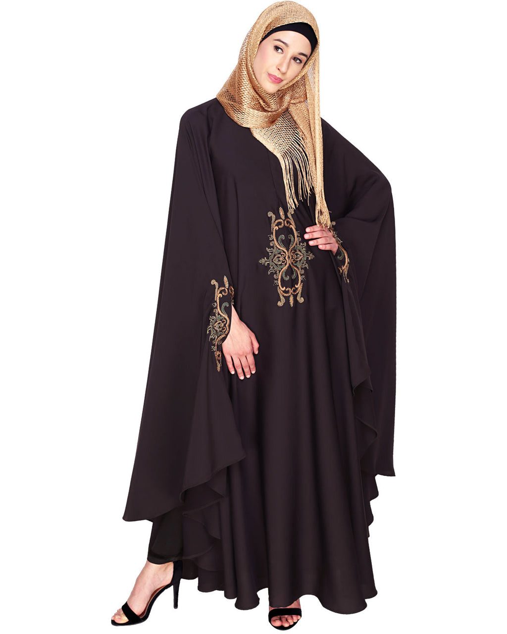 Irani Kaftan Dark Purple One Size