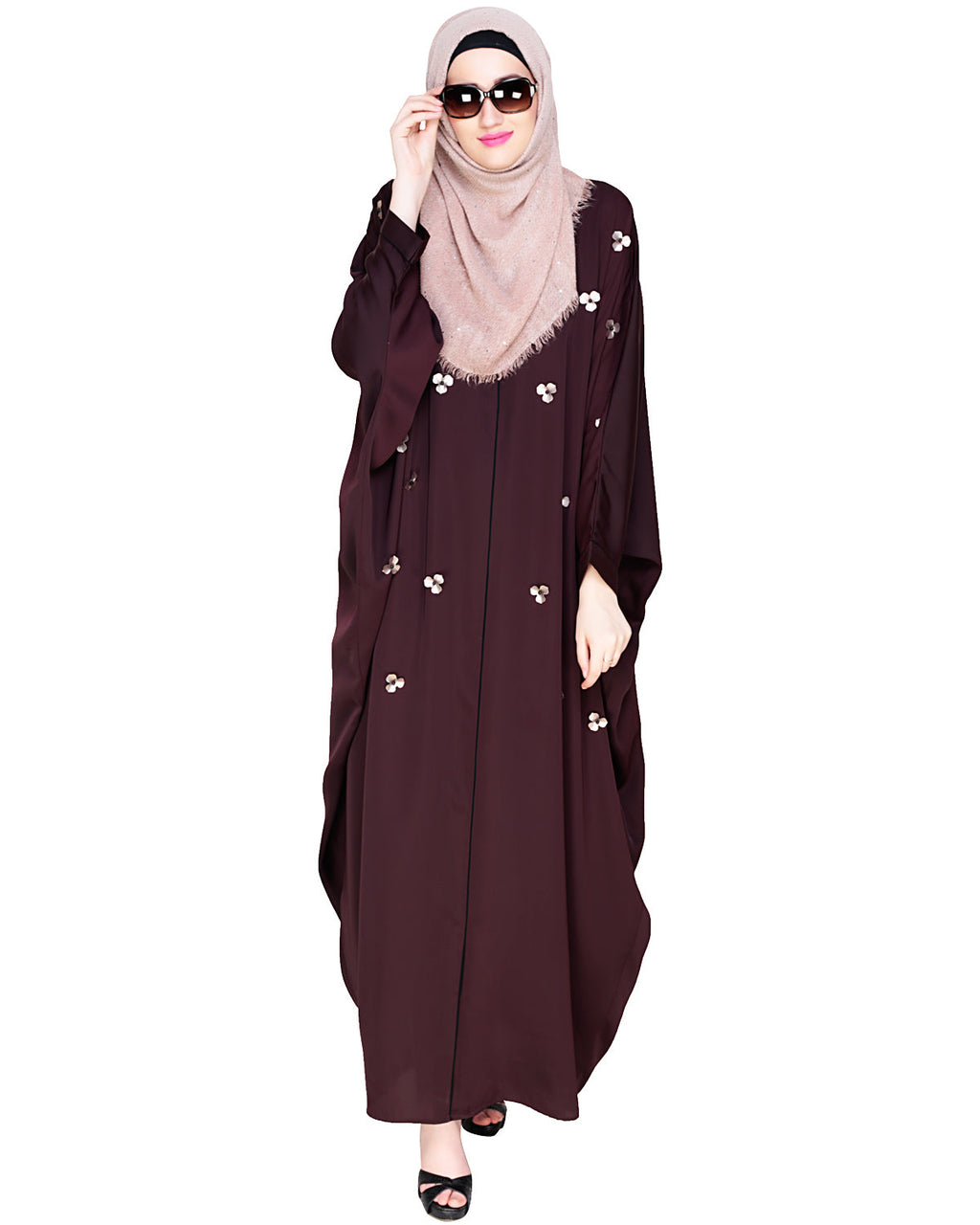 Windflower Kaftan Mud Brown