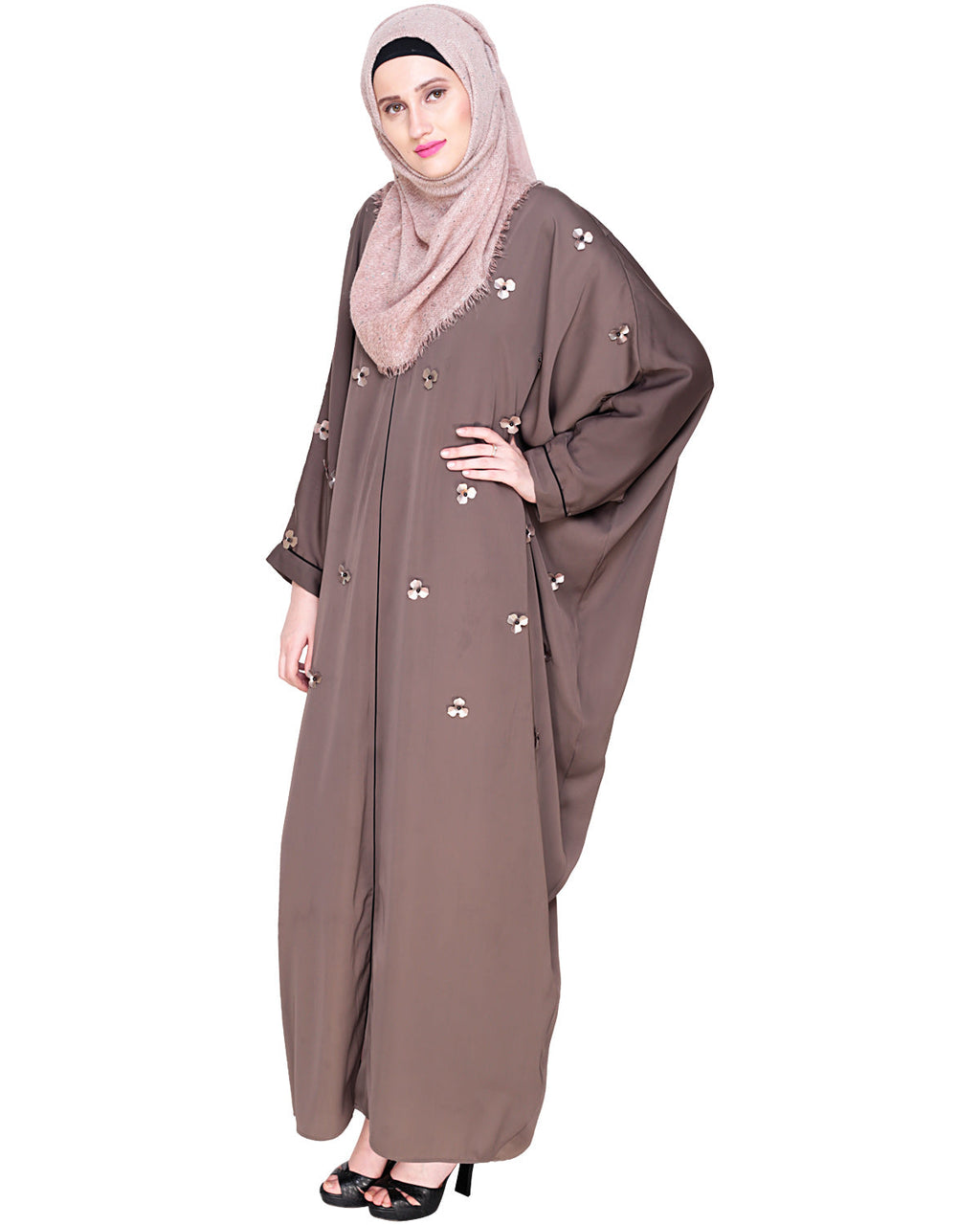Windflower Kaftan Mud Brown