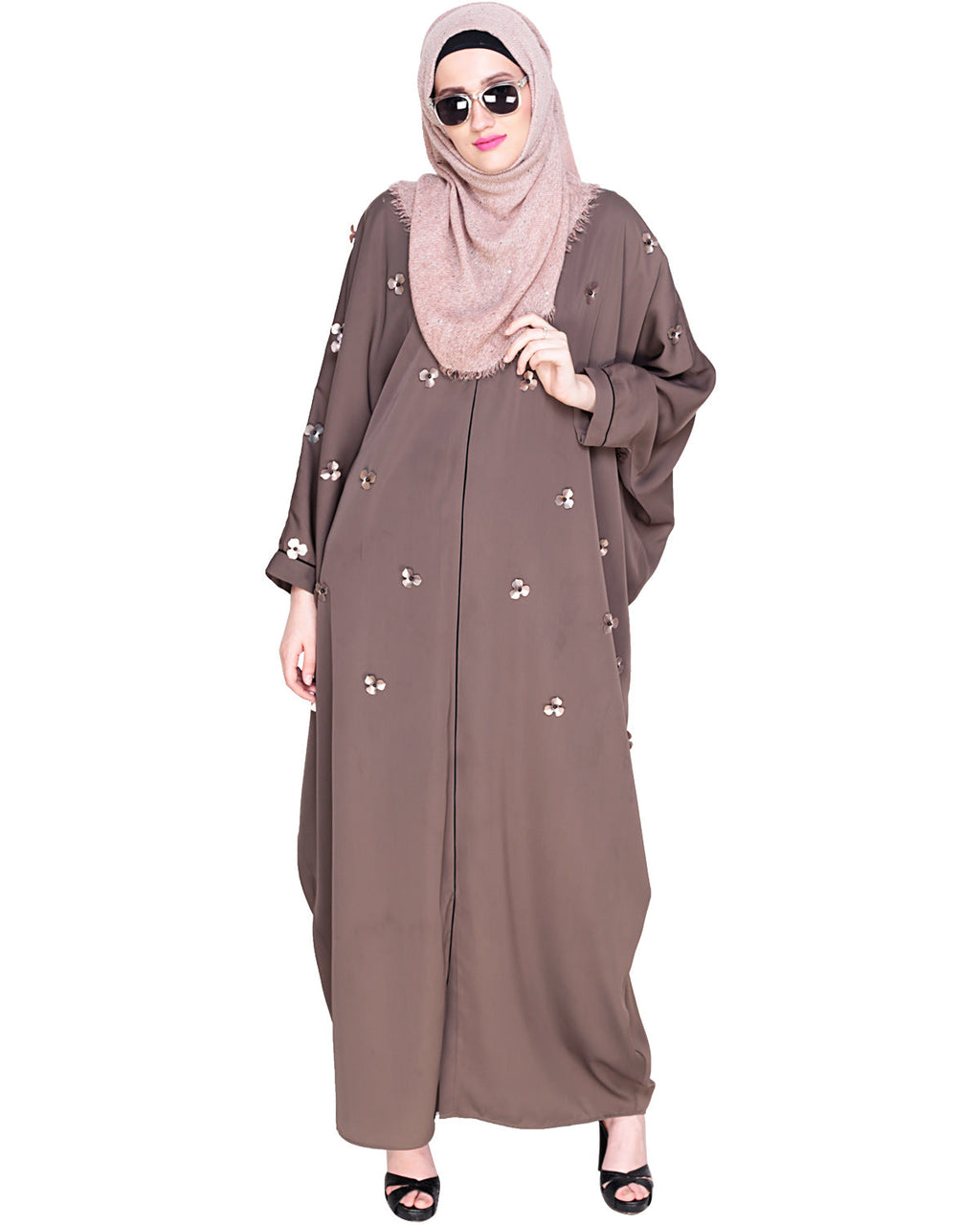 Windflower Kaftan Mud Brown