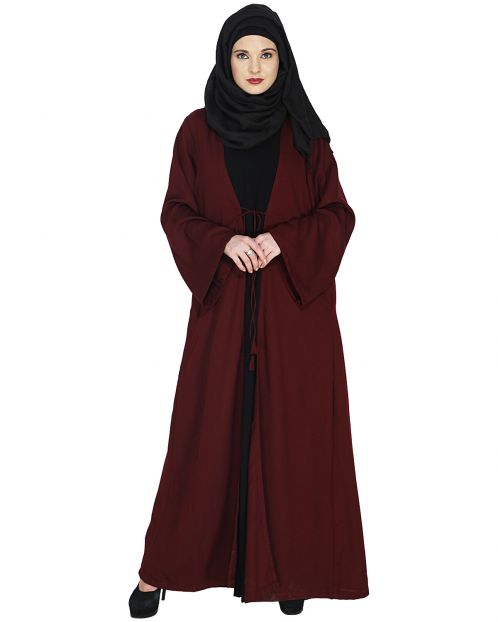 Jacket Styled Closed Abaya