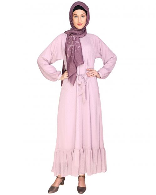 Lilac Bohemian Maxi Dress